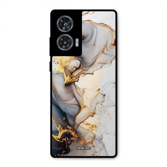 Marble Art Moto G96 Mobile Back Cover - Aesthetic PrintShield Case