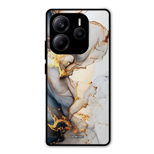 Marble Art Redmi Note 14 Mobile Back Cover - Aesthetic PrintShield Case