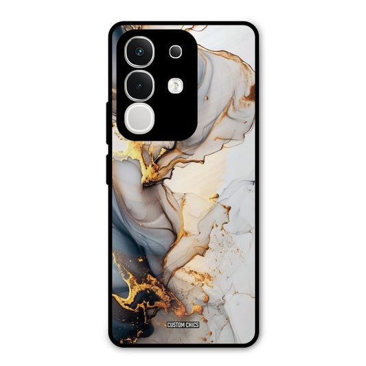 Marble Art Vivo T4x Mobile Back Cover - Aesthetic PrintShield Case