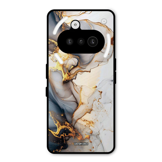 Marble Art Nothing Phone 3A Mobile Back Cover - Aesthetic PrintShield Case