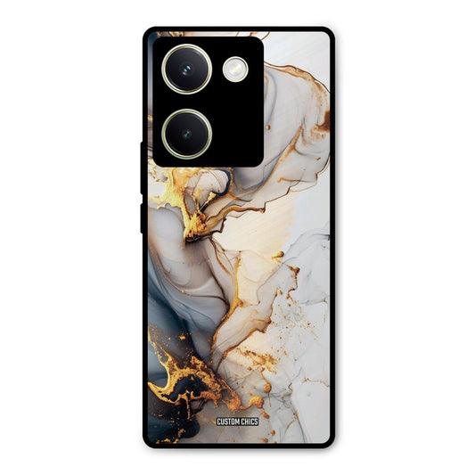 Marble Art Vivo Y200 Pro Mobile Back Cover - Aesthetic PrintShield Case