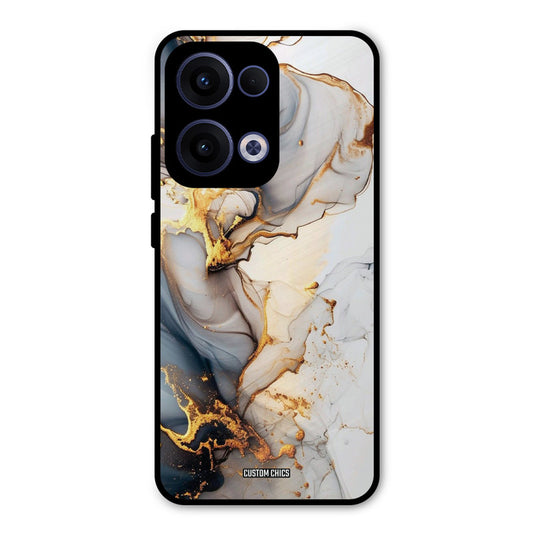 Marble Art Oppo Reno 13 5G Mobile Back Cover - Aesthetic PrintShield Case