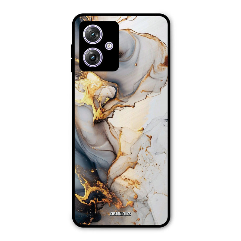 Marble Art Moto G54 Mobile Back Cover - Aesthetic PrintShield Case