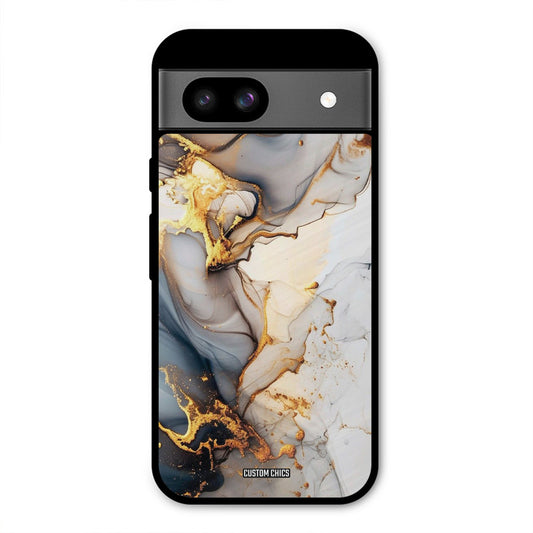 Marble Art Google Pixel 8a Mobile Back Cover - Aesthetic PrintShield Case