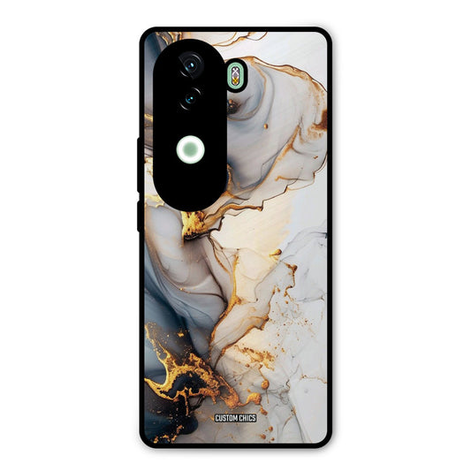 Marble Art Vivo V40e Mobile Back Cover - Aesthetic PrintShield Case