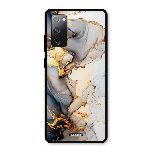 Marble Art Samsung Galaxy S20 FE 5G Mobile Back Cover - Aesthetic PrintShield Case