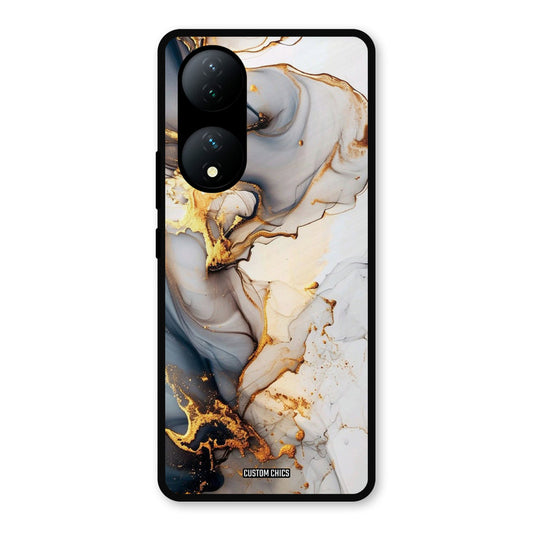 Marble Art Vivo Y100 Mobile Back Cover - Aesthetic PrintShield Case