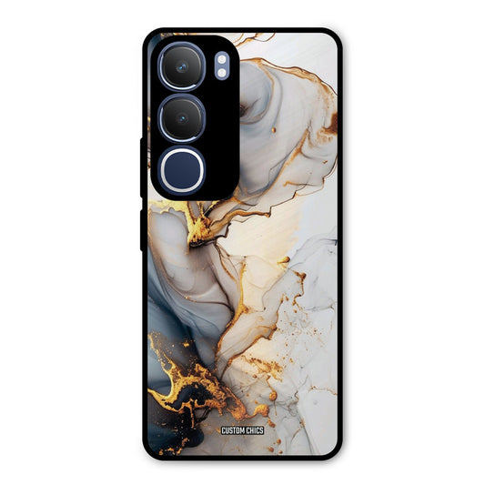 Marble Art Vivo Y29 Mobile Back Cover - Aesthetic PrintShield Case