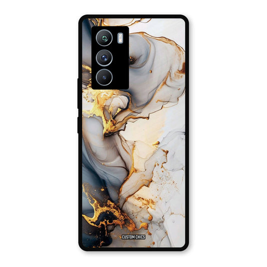 Marble Art iQOO 9SE Mobile Back Cover - Aesthetic PrintShield Case