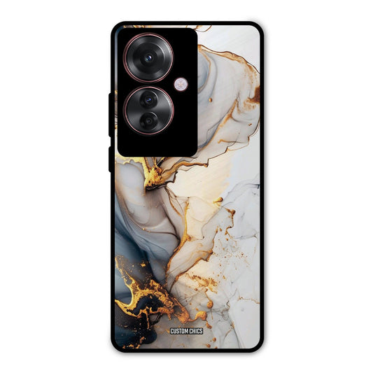 Marble Art Oppo F25 Pro Mobile Back Cover - Aesthetic PrintShield Case