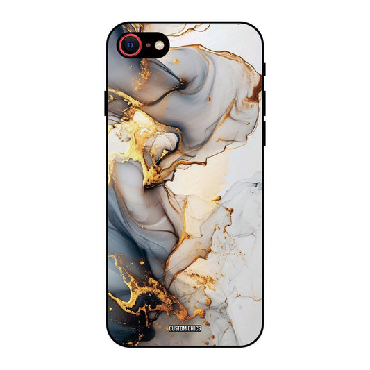 Marble Art iPhone SE 2020 Mobile Back Cover - Aesthetic PrintShield Case