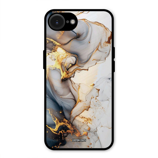 Marble Art iPhone 16e Mobile Back Cover - Aesthetic PrintShield Case