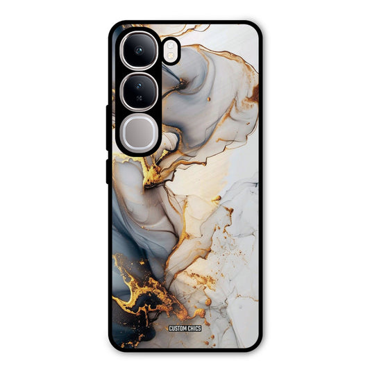 Marble Art Vivo Y300 Mobile Back Cover - Aesthetic PrintShield Case