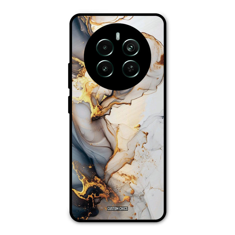 Marble Art Realme 12 Plus Mobile Back Cover - Aesthetic PrintShield Case