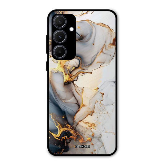 Marble Art Samsung Galaxy A35 5G Mobile Back Cover - Aesthetic PrintShield Case