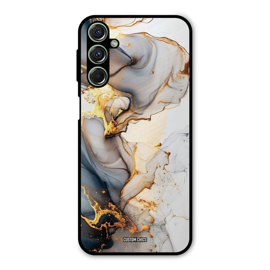 Marble Art Samsung Galaxy M34 Mobile Back Cover - Aesthetic PrintShield Case