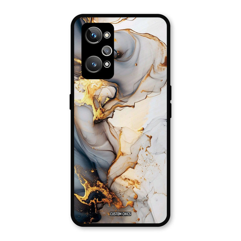 Marble Art Realme GT 2 Mobile Back Cover - Aesthetic PrintShield Case