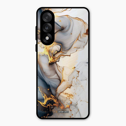 Marble Art Oneplus Nord 5 Mobile Back Cover - Aesthetic PrintShield Case