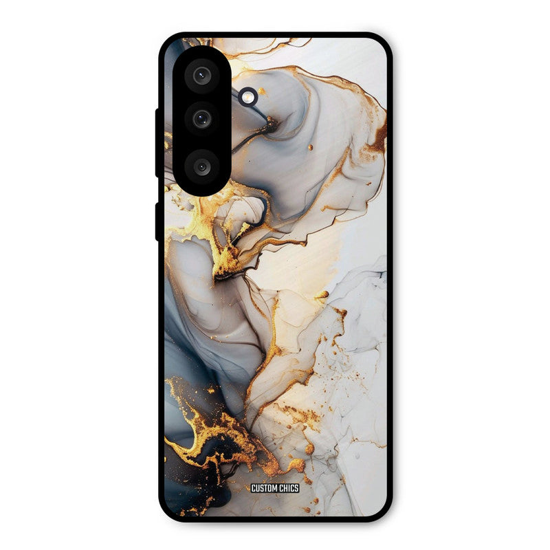 Marble Art Samsung Galaxy M56 Mobile Back Cover - Aesthetic PrintShield Case