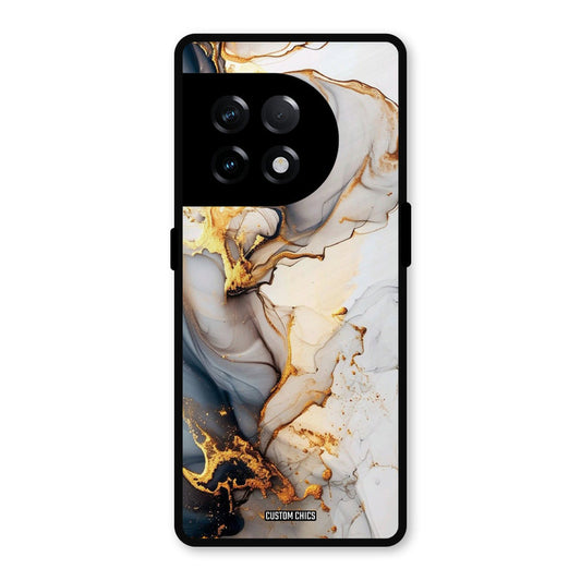 Marble Art OnePlus 11R Mobile Back Cover - Aesthetic PrintShield Case