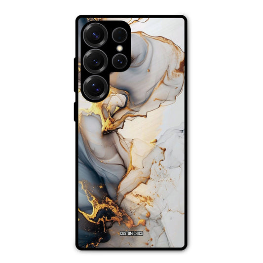 Marble Art Samsung Galaxy S25 Ultra Mobile Back Cover - Aesthetic PrintShield Case
