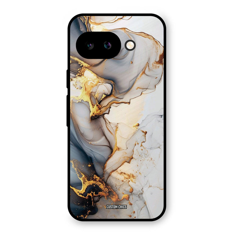 Marble Art Google Pixel 9A Mobile Back Cover - Aesthetic PrintShield Case