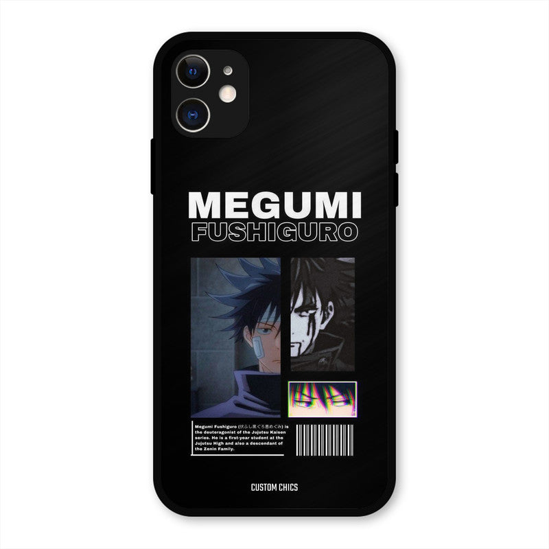 Megumi Jujutsu iPhone 11 Mobile Back Cover - Anime PrintShield Case