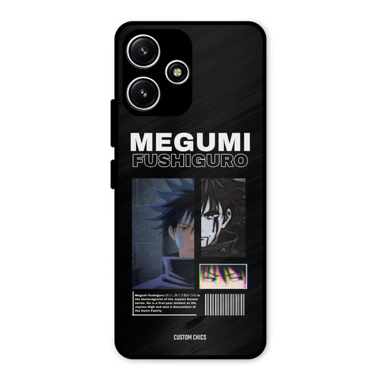 Megumi Jujutsu Redmi 12 5G Mobile Back Cover - Anime PrintShield Case
