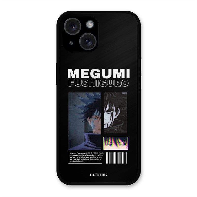 Megumi Jujutsu iPhone 15 Mobile Back Cover - Anime PrintShield Case