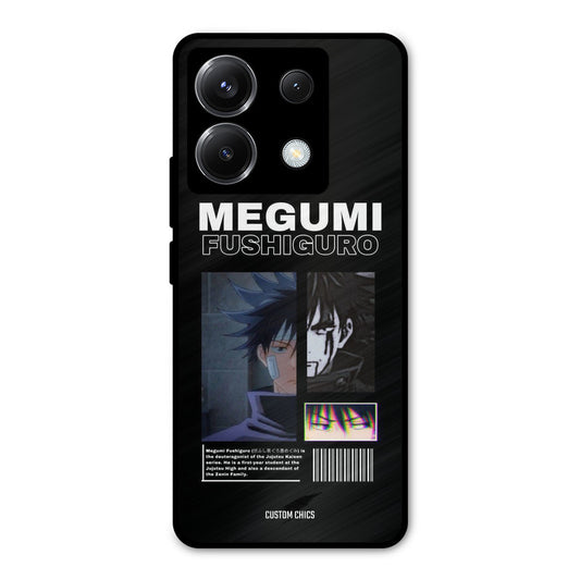 Megumi Jujutsu Poco X6 Mobile Back Cover - Anime PrintShield Case