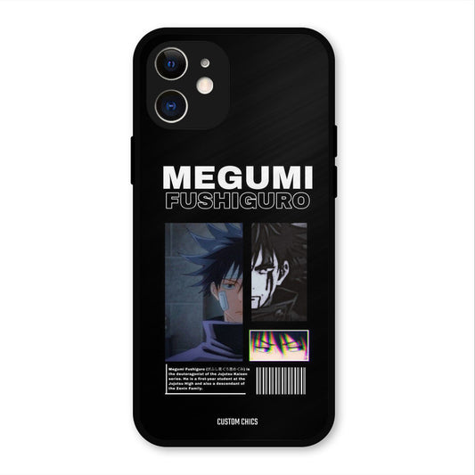 Megumi Jujutsu iPhone 12 Mobile Back Cover - Anime PrintShield Case