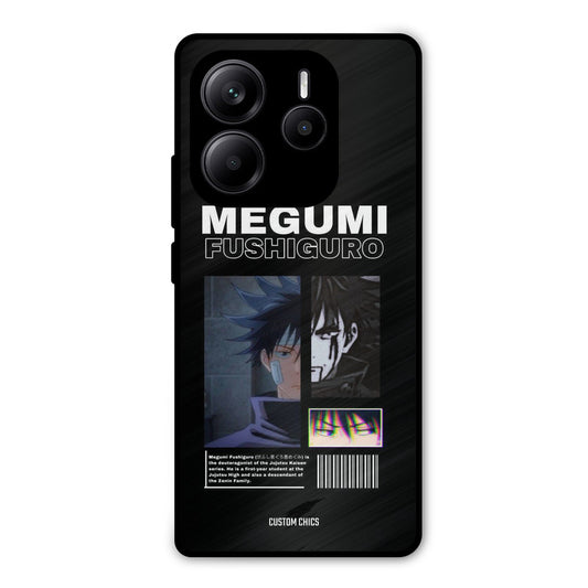 Megumi Jujutsu Redmi Note 14 Mobile Back Cover - Anime PrintShield Case