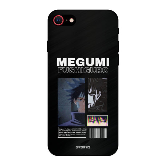 Megumi Jujutsu iPhone SE 2020 Mobile Back Cover - Anime PrintShield Case