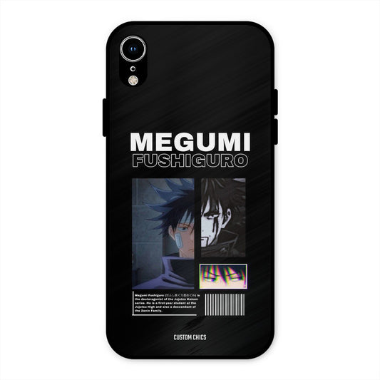 Megumi Jujutsu iPhone XR Mobile Back Cover - Anime PrintShield Case