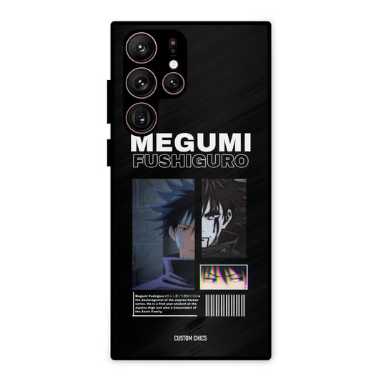 Megumi Jujutsu Samsung Galaxy S22 Ultra Mobile Back Cover - Anime PrintShield Case
