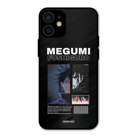 Megumi Jujutsu iPhone 12 Mini Mobile Back Cover - Anime PrintShield Case