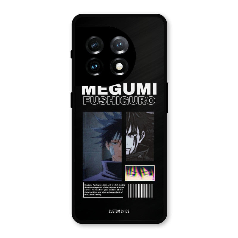 Megumi Jujutsu OnePlus 11 Mobile Back Cover - Anime PrintShield Case