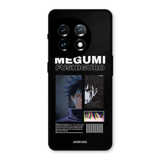 Megumi Jujutsu OnePlus 11 Mobile Back Cover - Anime PrintShield Case