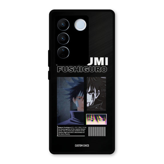 Megumi Jujutsu Vivo V27 Pro Mobile Back Cover - Anime PrintShield Case