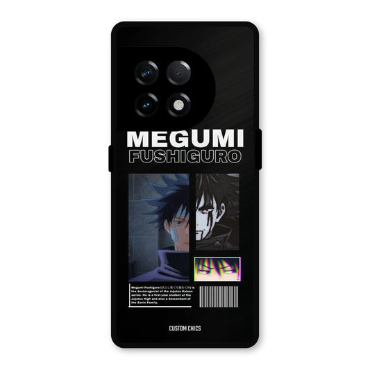 Megumi Jujutsu OnePlus 11R Mobile Back Cover - Anime PrintShield Case