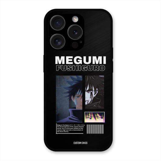 Megumi Jujutsu iPhone 15 Pro Max Mobile Back Cover - Anime PrintShield Case