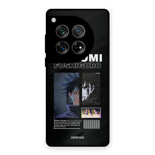 Megumi Jujutsu OnePlus 12 Mobile Back Cover - Anime PrintShield Case