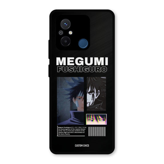 Megumi Jujutsu Redmi 12c Mobile Back Cover - Anime PrintShield Case