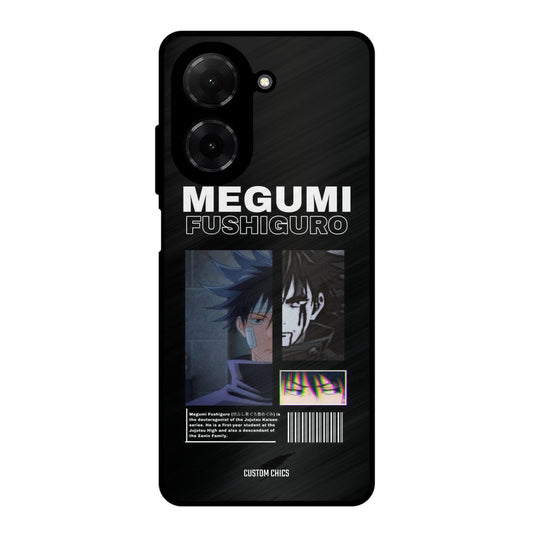 Megumi Jujutsu Poco C71 Mobile Back Cover - Anime PrintShield Case