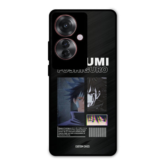 Megumi Jujutsu Oppo F25 Pro Mobile Back Cover - Anime PrintShield Case