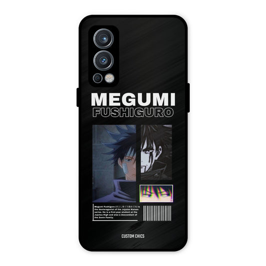 Megumi Jujutsu OnePlus Nord 2 5G Mobile Back Cover - Anime PrintShield Case