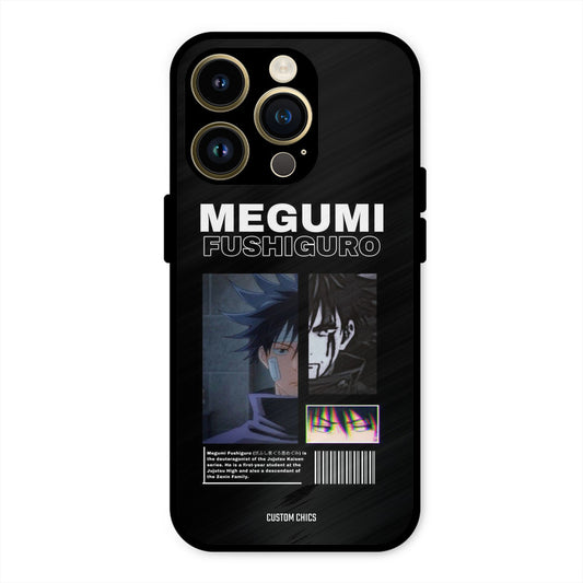 Megumi Jujutsu iPhone 14 Pro Mobile Back Cover - Anime PrintShield Case