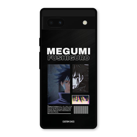 Megumi Jujutsu Google Pixel 6a Mobile Back Cover - Anime PrintShield Case