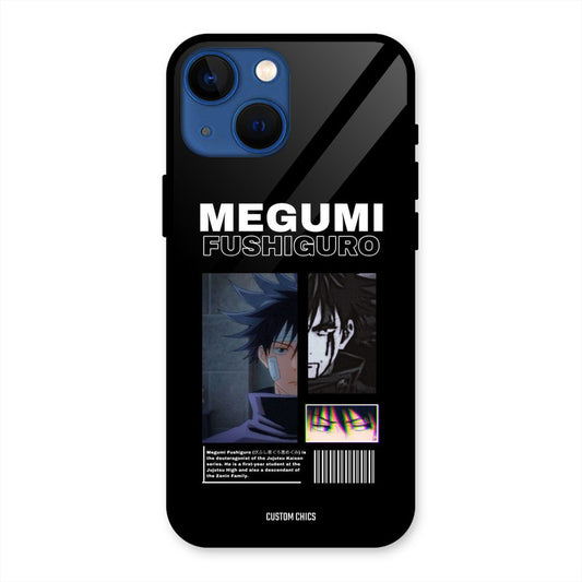 Megumi Jujutsu iPhone 13 Mini Mobile Back Cover - Anime PrintShield Case