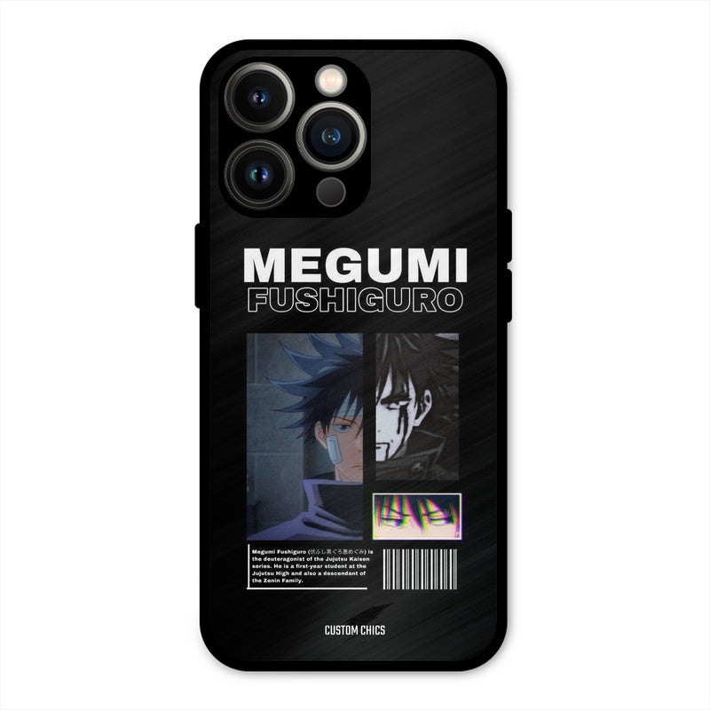 Megumi Jujutsu iPhone 13 Pro Mobile Back Cover - Anime PrintShield Case